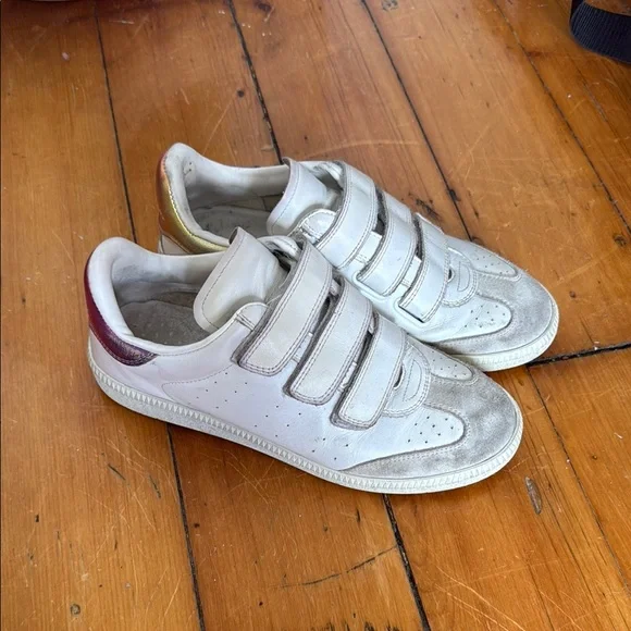 Isabel Marant Velcro Sneakers - Picture 1 of 6